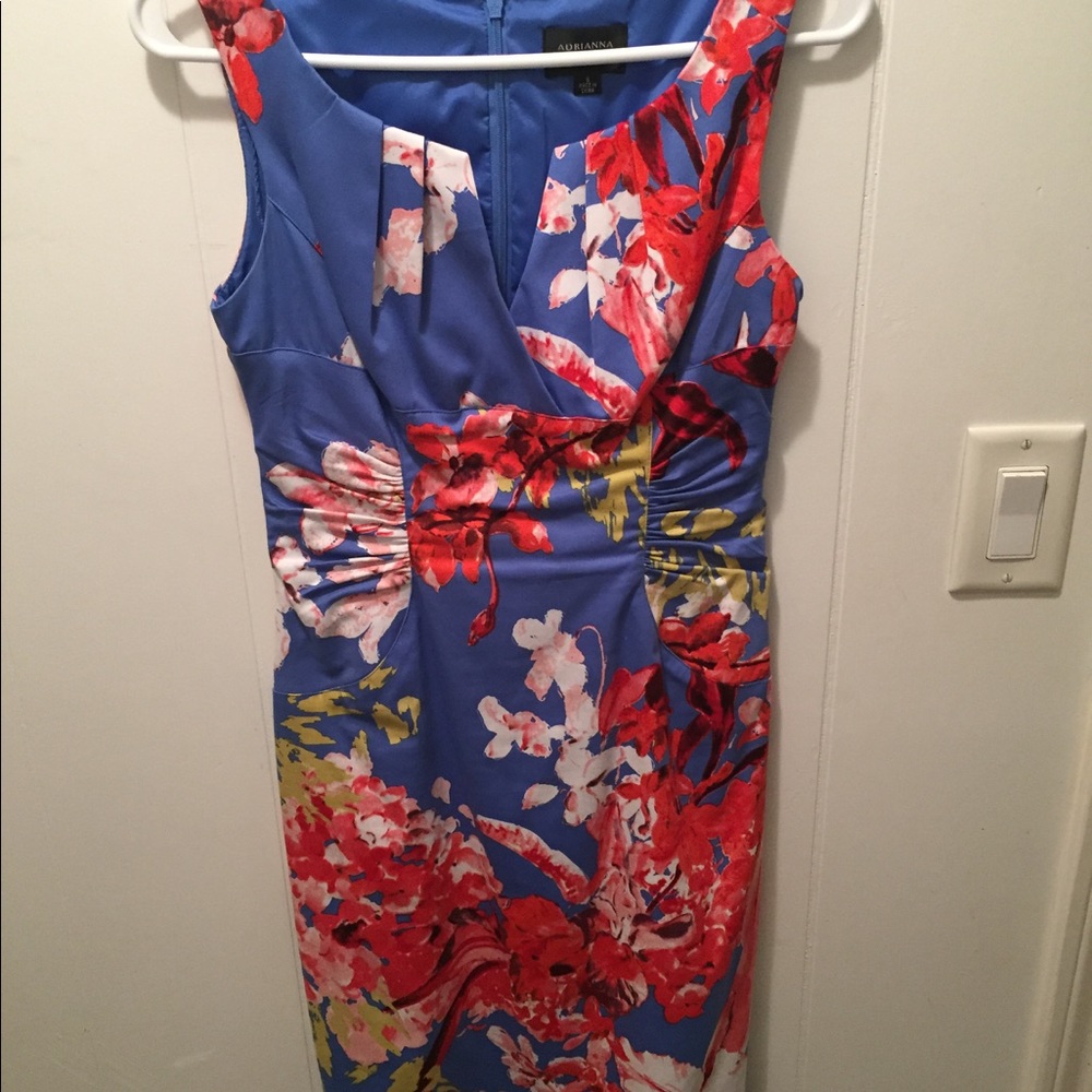 Adrianna Papell floral dress